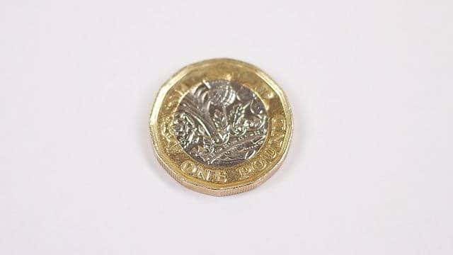 one pound coin