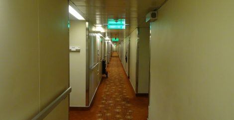 corridoio dell'hotel