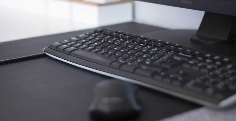 Tastiera e mouse per computer desktop