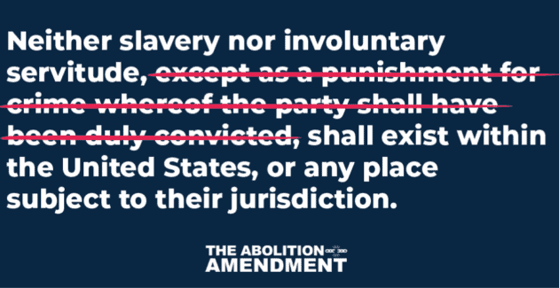 Ending slavery in the 13th Amendment - FreedomUnited.org