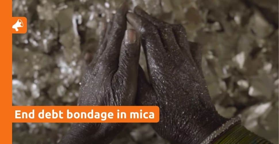 Pledge to end debt bondage in mica