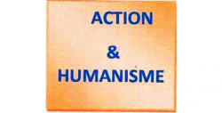 Logotipo de acción y humanismo