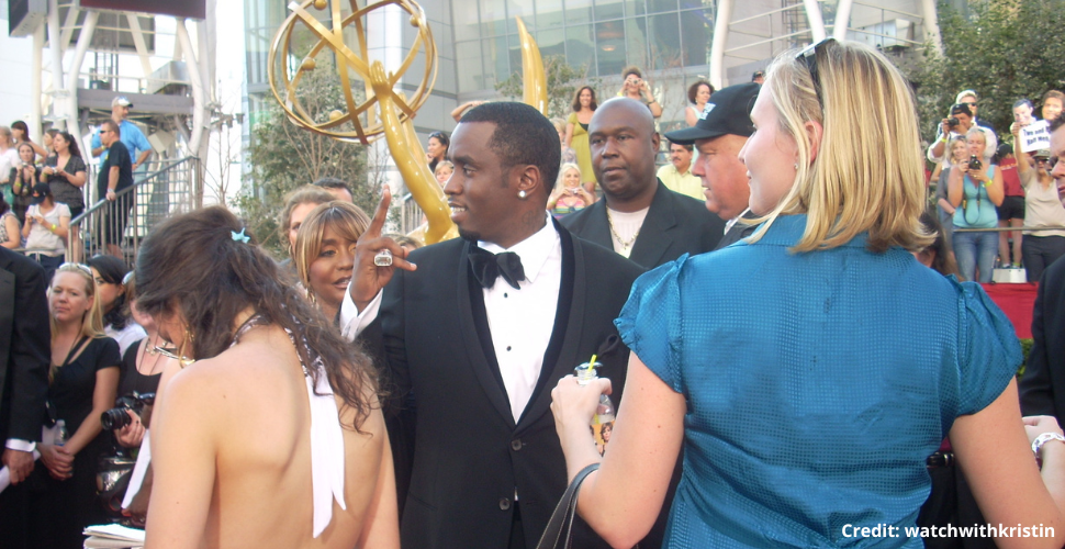 Sean Combs at 60th Annual Emmy Awards, Nokia Theater, Sept. 21, 2008