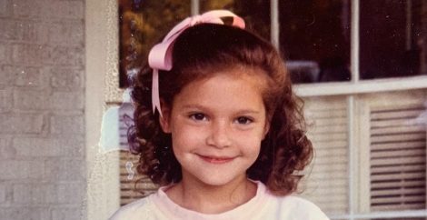 Brooke Axtell as a child