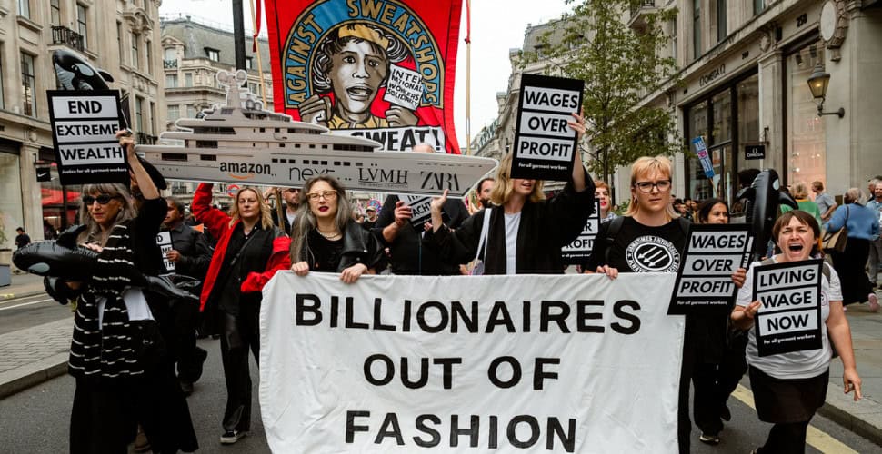 Freedom United takes the fight against billionaire-backed forced labor to the streets of London